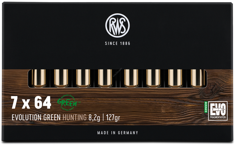 RWS 7x64.8,2 g EVO GREEN ( 20 sztuk)