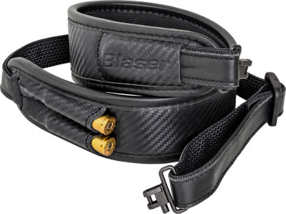 Pas Carbon skórzano-materiałowy do broni Blaser