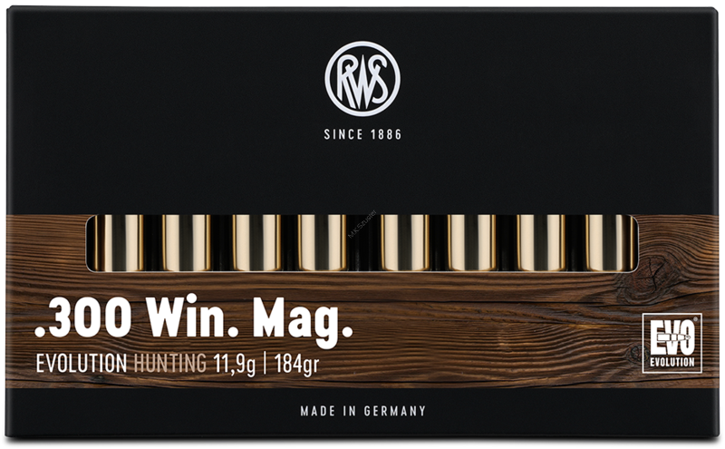 RWS .300 Win. Mag. 11,9 g EVO ( 20 sztuk )