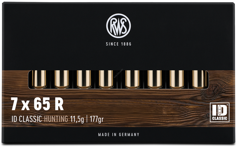 RWS 7x65 R 11,5 g ID ( 20 sztuk )