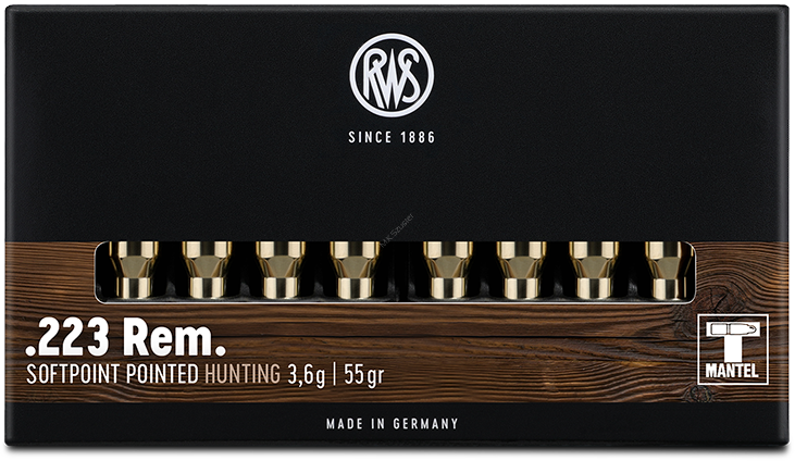 RWS .223 Rem. 3,6 g TMS ( 20 sztuk )