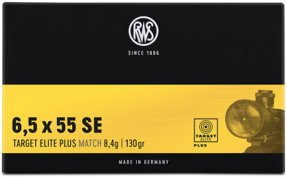 6,5x55 Target Elite Plus 8,4g (20szt)