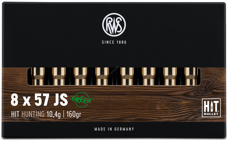 RWS 8x57 JS 10,4 g HIT ( 20 sztuk )