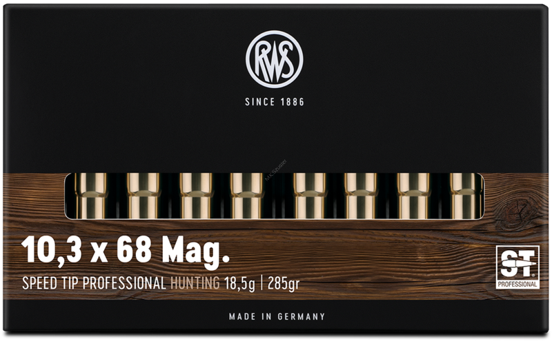 RWS 10,3x68 Mag. Speed Tip Pro 18,5 g ( 20 sztuk )