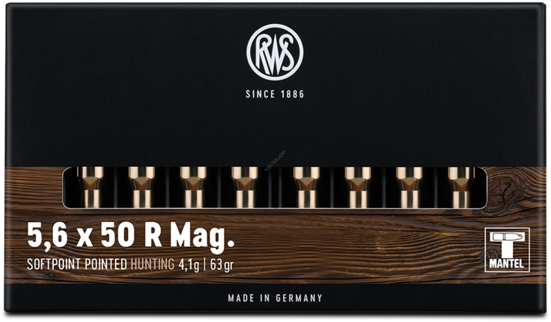 RWS 5,6x50 R Mag. 4,1 g TMS ( 20 sztuk )