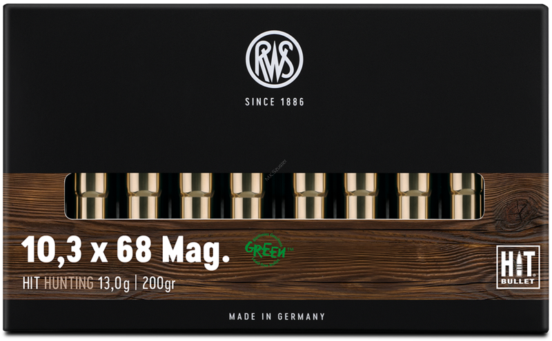 RWS 10,3x68 Mag. HIT 13,0 g ( 20 sztuk )