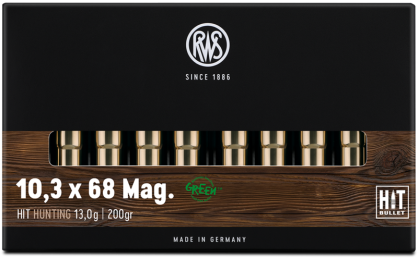 RWS 10,3x68 Mag. HIT 13,0 g ( 20 sztuk )