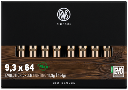 RWS 9,3x64 Evo Green 11,9g ( 20 sztuk )